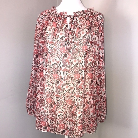 NWT Talbots Floral Top Size 2XP​​​ - Picture 1 of 5